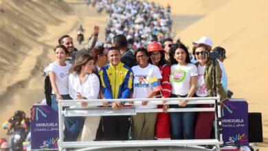 Presidenta (E) llega al estado Falcón en nueva jornada de Gran Peregrinación Nacional