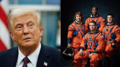 Trump felicita a los astronautas de Artemis II: "Han hecho historia"