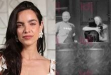 La actriz venezolana María Gabriela de Faría se bautizó en California