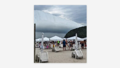 ¿Tsunami en el cielo? La espectacular "nube rodante" que aterró a turistas en Brasil (+video)