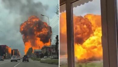 Camión cisterna de gas explotó al descargar en una gasolinera en Rusia