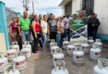 Gasmaca entrega 240 cilindros nuevos a la Comuna “Sultana del Guarapiche”