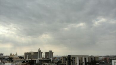 Inameh prevé cielo parcialmente nublado y bajas probabilidades de precipitaciones para este domingo