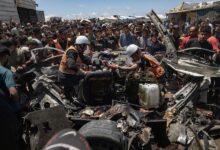 Ataque aéreo israelí deja dos palestinos muertos al sur de la Franja de Gaza