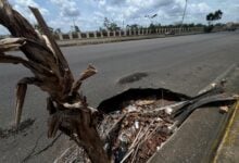 Hundimiento en la avenida Rómulo Gallegos sigue expandiéndose