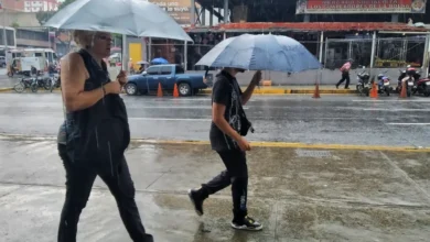 Inameh prevé domingo de precipitaciones variables y calor persistente en gran parte del país