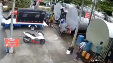 Al menos dos muertos tras la explosión de un almacén de combustible en Myanmar