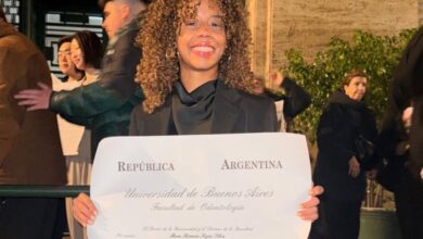 Venezolana destaca en Argentina al graduarse con honores como odontóloga