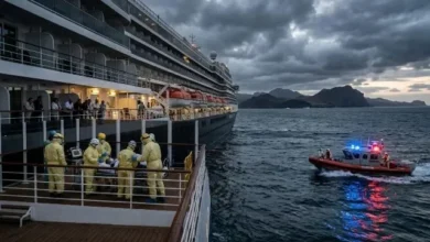 Tres fallecidos por brote de hantavirus en un crucero
