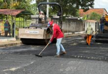 Continúa despliegue del plan de asfaltado en Las Cocuizas