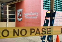 Bomberos de Maturín retiran químicos peligrosos del Liceo Francisco Isnardi