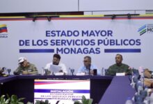 Instalan Estado Mayor de los Servicios Públicos en Monagas