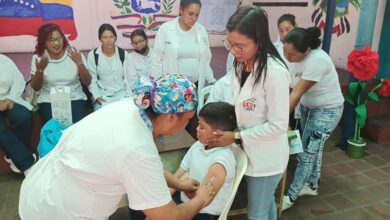 Despliegan jornada especial de inmunización escolar en el municipio Santa Bárbara