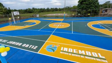 Reinauguran cancha de usos múltiples del sector San Pablo en Caripito