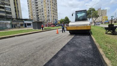 Avanza plan de asfaltado en la avenida Libertador de Maturín