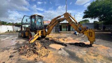 Ejecutan labores de reparación en el sistema de agua potable del Terminal Interurbano de Maturín