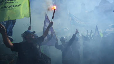 Argentina estalla contra la reforma laboral de Javier Milei