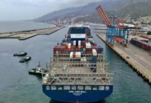Puerto de La Guaira recibe al CMA CGM BALI, el buque de carga más grande en la historia marítima del país