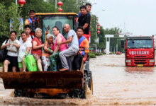 Lluvias extremas en China dejan al menos 9 muertos y 11 desaparecidos