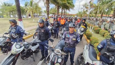 Los organismos de seguridad del estado, cuentan con apoyo de 180 motocicletas y 50 radiopatrullas para ejecutar este despliegue preventivo