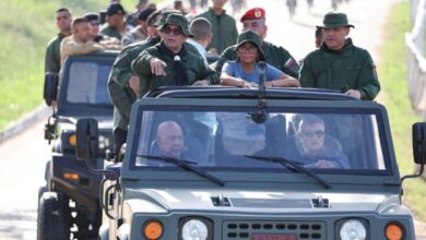 Delcy Rodríguez supervisa maniobras militares 'Terepaima 2026' en Lara