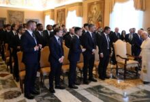El papa León XIV recibe al Inter de Milán: Son modelos para los jóvenes