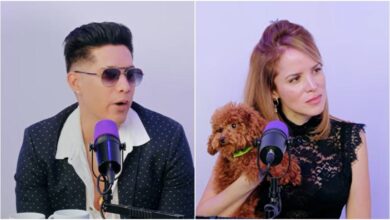 Esposa de Chyno Miranda responde a las críticas sobre la salud del cantante