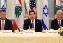 Líbano e Israel negociarán en Washington tras bombardeos en Beirut