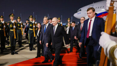 Vladímir Putin llega a Pekín para reunirse con Xi Jinping y firmar unos 40 acuerdos