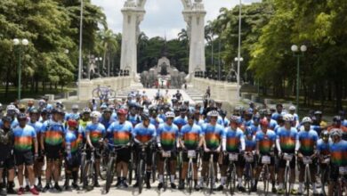 Más de mil ciclistas recorren la Autopista Regional del Centro en el Gran Fondo Batalla de Carabobo