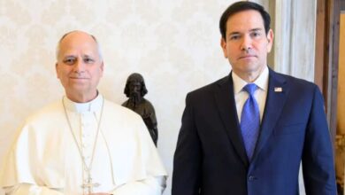 Marco Rubio llega al Vaticano para una reunión clave con el papa León XIV