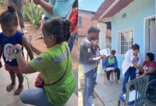 Más de mil 200 personas atendidas en jornada integral en Santa Bárbara