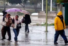 Inameh prevé lluvias y descargas eléctricas en varias regiones este martes