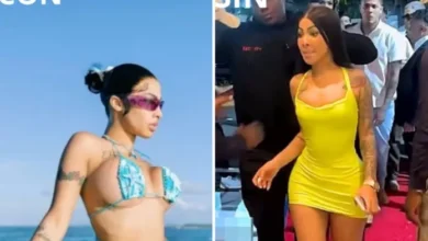 Yailin La Más Viral se realizó un nuevo cambio de implantes
