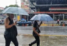 INAMEH prevé domingo de inestabilidad atmosférica con lluvias y descargas eléctricas