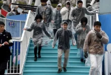Evacuación masiva en Japón ante la inminente llegada del tifón Jangmi