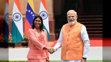 Tras su visita estratégica a la India, Delcy Rodríguez aboga por profundizar la alianza bilateral