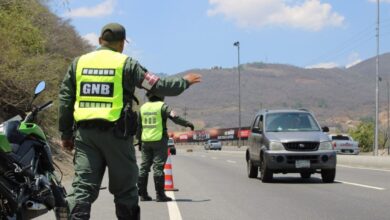 GNB, INTT y PNB desplegados en la autopista Caracas-La Guaira