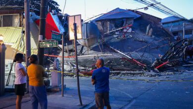 Al menos 19 muertos y 12 desaparecidos por el fuerte terremoto en Filipinas