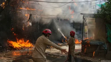 Incendio en un hotel de Nueva Delhi dejó al menos 21 muertos