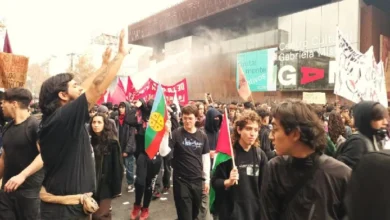 Senado chileno cita a director de Carabineros por exceso de violencia contra marcha estudiantil