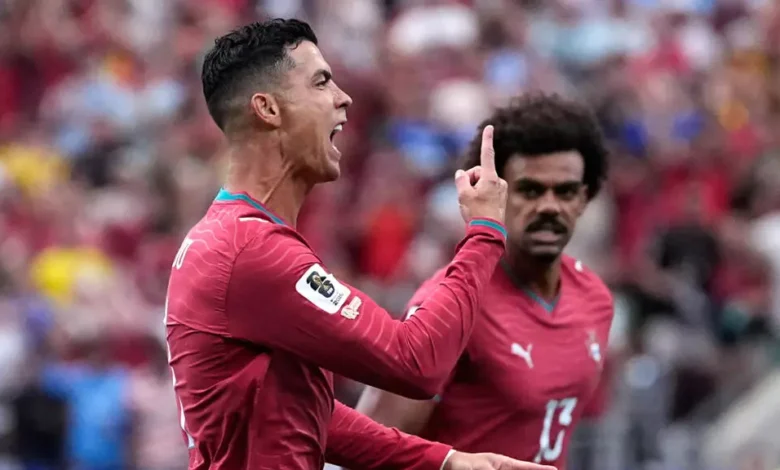 Portugal goleó a Uzbekistán con doblete de CR7