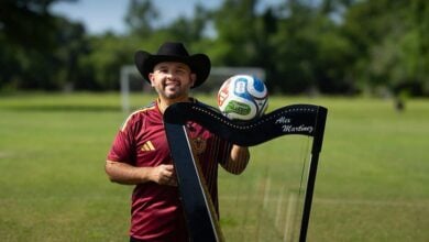 Arpista venezolano Alex Martínez actuará en el Mundial de Fútbol 2026