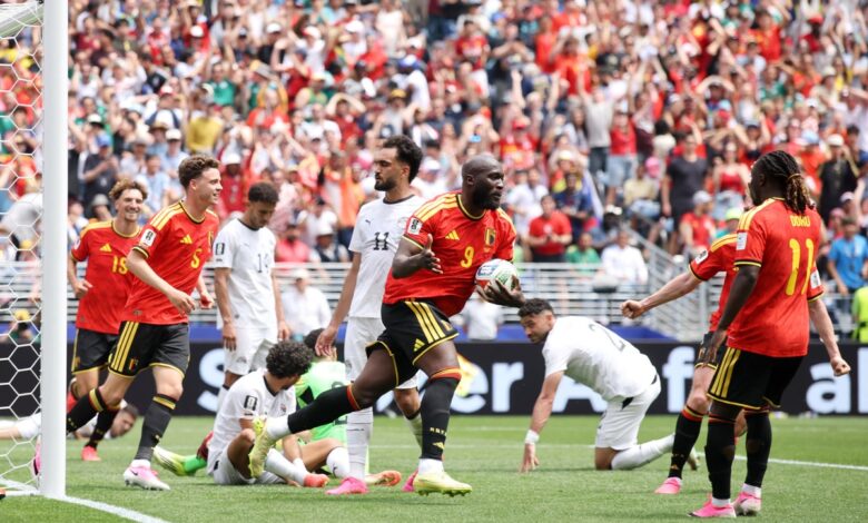 Bélgica rescata un empate ante Egipto en su debut mundialista