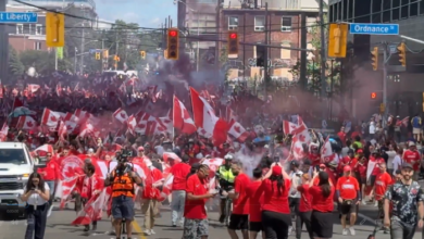 Toronto se viste de gala ante el histórico debut mundialista de Canadá