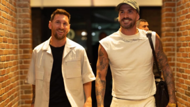 Video: Messi y Rodrigo de Paul a la concentración de la selección Argentina