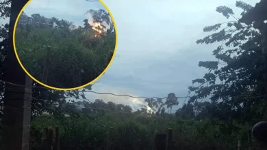 Joven fallece electrocutada y dos heridos graves por incendio en Táchira tras explosión de pararrayos