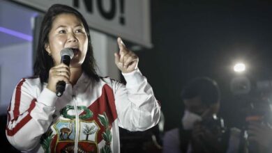 Keiko Fujimori proyecta un "cambio de gobierno" en Colombia