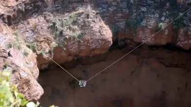Escalador murió tras caer 120 metros en un cráter en Yemen