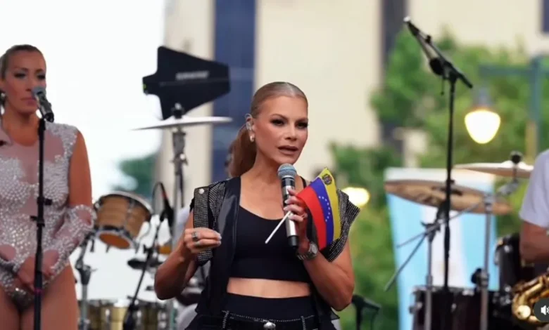 Olga Tañón: Me duele el alma de todo lo que está pasando en Venezuela